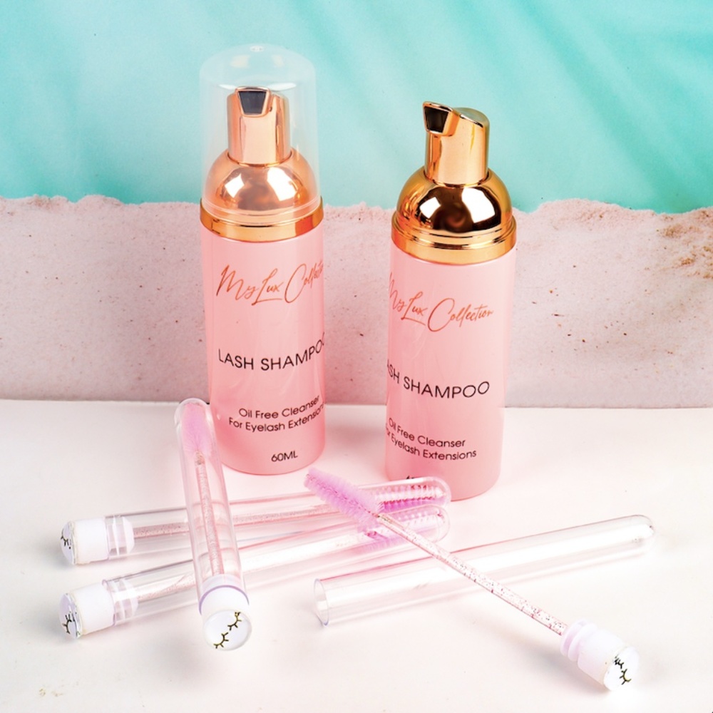 Eyelash shampoo!